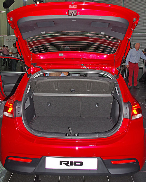 Kia rio багажник
